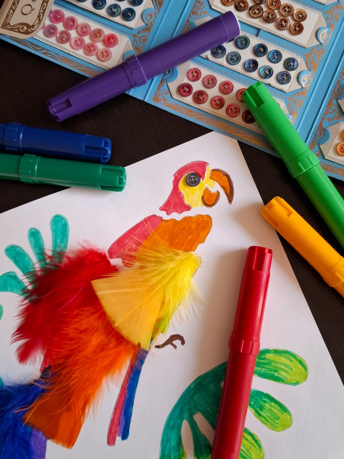 Ateliers des vacances : Atelier créatif « Oiseau de paradis »